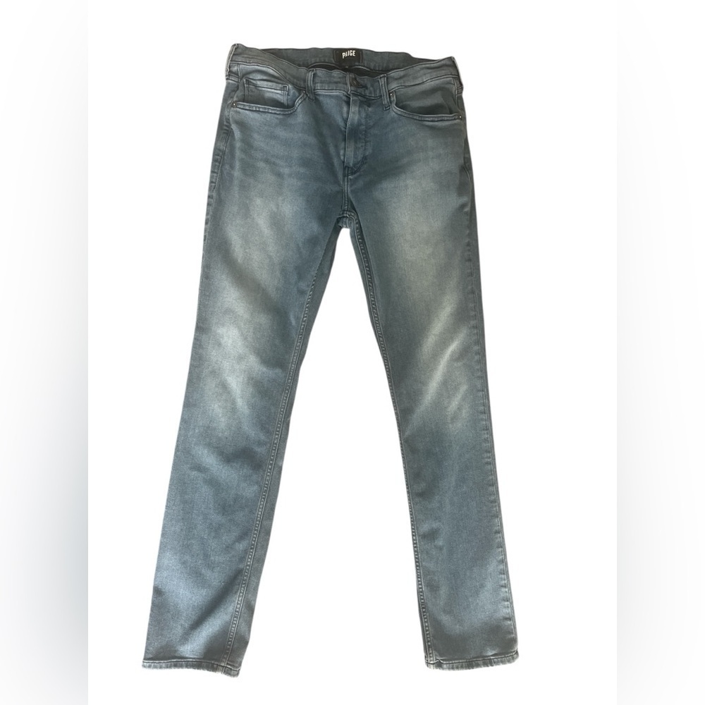 Paige Men's Federal Slim Straight Medium Wash Jean Size 33